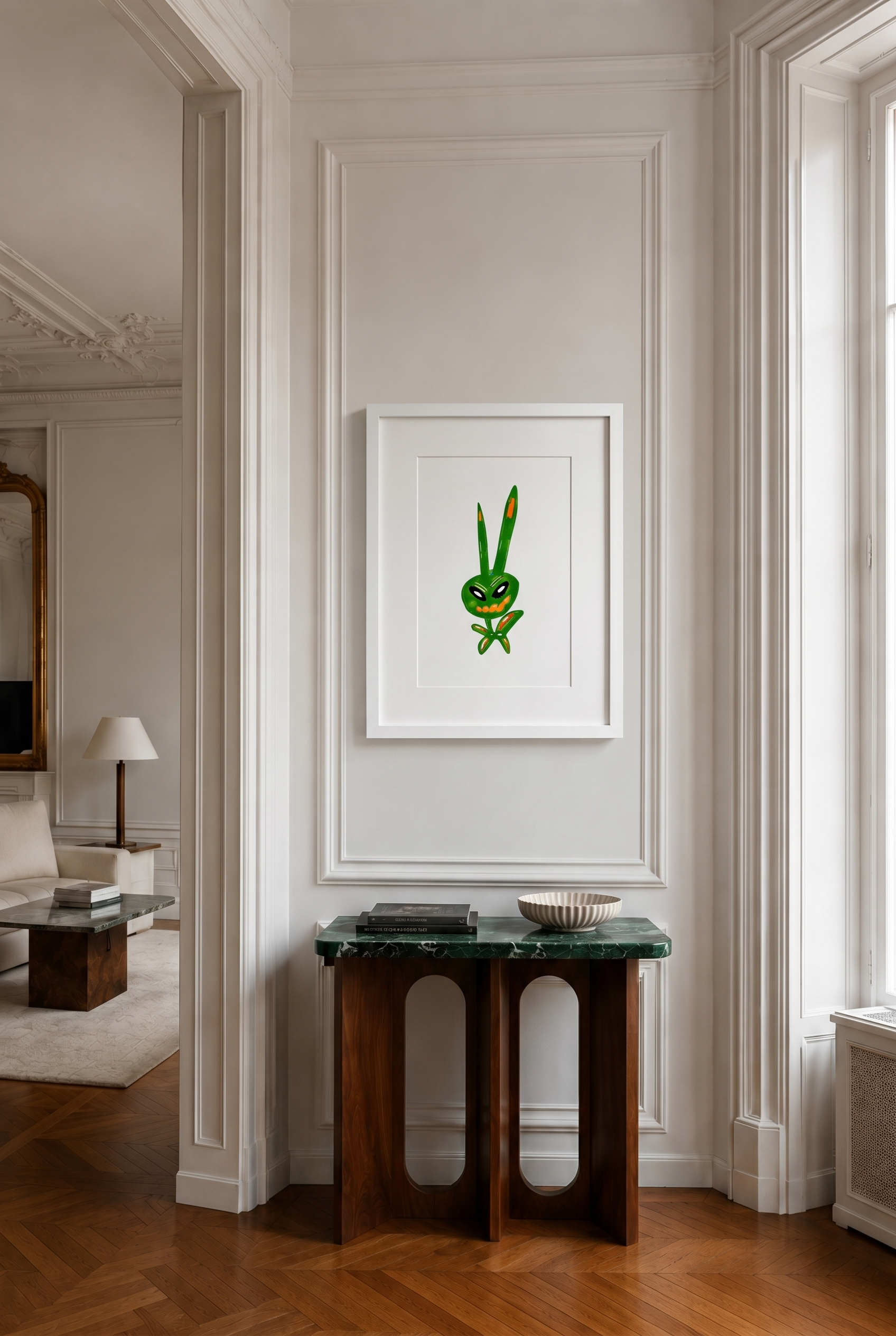 Affiche Green Mask